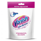 Отбеливатель и пятновыводитель Vanish Oxi Action Крист. Белизна порошок 250г