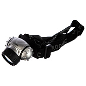  Фонарь LED налобный H19 1Вт XPE+ 6 SMD, 3хAAA КОСМОС KOC-H19-LED 