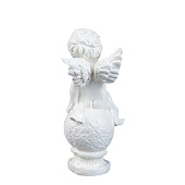  Статуэтка "Ангел на шаре" перламутр, 11х5х5см 7664476 