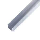 Алюминиевый П-образный профиль 20х20х20х1,5мм 2м Алюминиевый П-образный профиль 20х20х20х1,5мм 2м