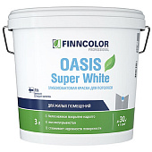 Краска для потолков Finncolor OASIS SUPER WHITE 3л Краска для потолков Finncolor OASIS SUPER WHITE 3л