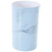 Стакан для зубных щеток Marble пластик 106213 Delphinium