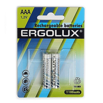 Аккумулятор AAA-1100мА.ч (2шт) Ergolux 12446 Аккумулятор AAA-1100мА.ч (2шт) Ergolux 12446