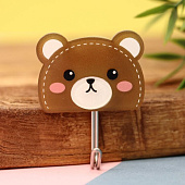 Крючок на липучке Bear brown Крючок на липучке Bear brown