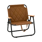  Кресло Nolita складное 70х63х50см, оксфорд 600D, d2.5см, до 120кг, с ручкой, коричневый, арт.2024-7420-2 Код274183 