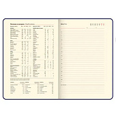 Ежедневник недатированный А5 160л, Brauberg Velvet, резинка, держатель, синий, 116243 Ежедневник недатированный А5 160л, Brauberg Velvet, резинка, держатель, синий, 116243