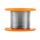 Припой Sn60Pb40, D 1 мм, 25 г, на пластмассовой катушке// Sparta Припой Sn60Pb40, D 1 мм, 25 г, на пластмассовой катушке// Sparta