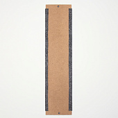  Когтеточка Пижон, ДВП, ковролин, 60 х 15 см, серая, 10536908 