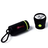  Контейнер с фонариком и с мешками для уборки (15 шт), черный, 9626537 