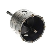 Коронка по бетону 70мм в сборе "Hardcore" Коронка по бетону 70мм в сборе "Hardcore"