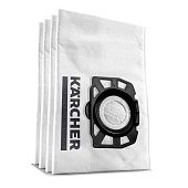  Фильтр-мешок флисовый для MV3/WD3 25л, (4шт), KARCHER 