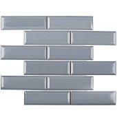 Мозаика 29,5х28,7 Metro Bluish-Grey Glossy Серый арт. KM41843 /Starmosaic Мозаика 29,5х28,7 Metro Bluish-Grey Glossy Серый арт. KM41843 /Starmosaic
