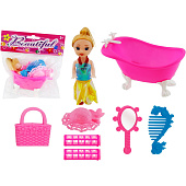 Кукла с аксессуарами, 9,5х9,5х5 см, 2172995 Кукла с аксессуарами, 9,5х9,5х5 см, 2172995