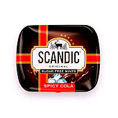 Конфеты Scandic Кола, без сахара, 14 гр