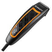 Машинка д\стрижки SCARLETT SC-HC 63 C18 черный с оранжевым Машинка д\стрижки SCARLETT SC-HC 63 C18 черный с оранжевым