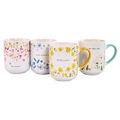 Кружка FLOWER&WISHES 400мл GC2502 Кружка FLOWER&WISHES 400мл GC2502