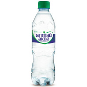  Вода питьевая  "Алтай Аква" 1 кат. негаз. РЕТ бутылка 0,5л 