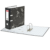 Папка-регистратор BRAUBERG, 90 мм, с мраморным покрытием, черная, 271833 Папка-регистратор BRAUBERG, 90 мм, с мраморным покрытием, черная, 271833