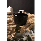 Сахарница BILLIBARRI Wild Slate, фарфор, 270мл,черный Сахарница BILLIBARRI Wild Slate, фарфор, 270мл,черный