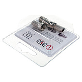  Комплект TV-разъемов №3 (3шт) - F-гнездо-F-гнездо - 1 шт., F-разъем - 2 шт. 