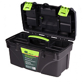  Ящик для инструмента 18”, 430х255х240мм, пластиковый с органайзерами, Сибртех 