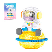  Конструктор Космонавт 433 детали свет.эффект, размер: 11,5х4,5х16,0см 