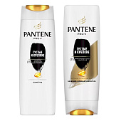  Подарочный набор PANTENE ProV Шампунь Густые и крепкие 250мл+Бальзам-ополаскиватель Густые и крепкие 180мл 