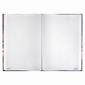 Блокнот А4 STAFF, 128л, твердый, клетка, Безмятежность, 114407 Блокнот А4 STAFF, 128л, твердый, клетка, Безмятежность, 114407