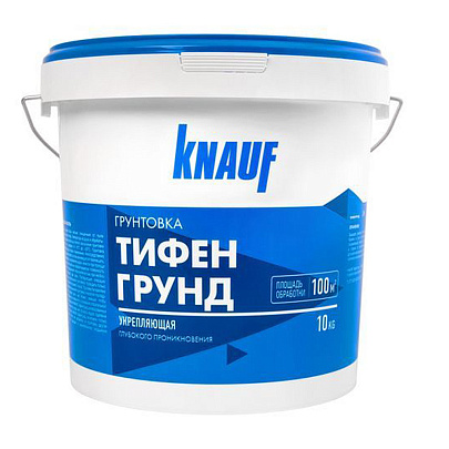 Грунтовка глубокого проникновения Knauf Тифенгрунд 10 кг/ведро Грунтовка глубокого проникновения Knauf Тифенгрунд 10 кг/ведро