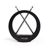  Антенна комнатная DVB-T2 и ДМВ+МВ активная Сигнал SAI 613 