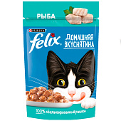 Влажный корм FELIX Домашняя вкуснятина Рыба 75г
