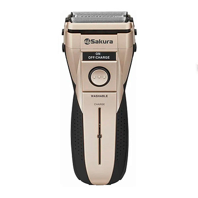  Бритва электрическая, 3 подвижные сетки  SA-5407G 