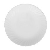 Тарелка десертная Millimi Бьянко Плюс опаловое стекло 19 см 818-027 Тарелка десертная Millimi Бьянко Плюс опаловое стекло 19 см 818-027