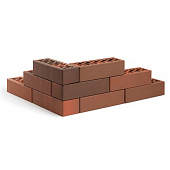  Кирпич керамический флеш 0,7НФ 250х85х65мм [М-200] /VOLGABRICK 