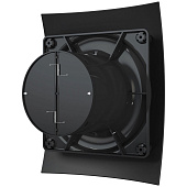 Вентилятор D100 "Breeze 4C" Matt black обратный клапан Вентилятор D100 "Breeze 4C" Matt black обратный клапан