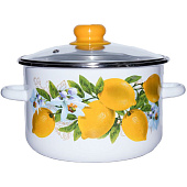  Кастрюля СтальЭмаль Лимоны 3,0 л 1MD181S 