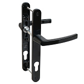 Ручки для дверей БУЛАТ 85.25.02.9005 УРАЛ, м/о 85мм, черный Ручки для дверей БУЛАТ 85.25.02.9005 УРАЛ, м/о 85мм, черный