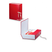  Короб архивный 10см бумвинил 330х240мм, внутри белый ассорти /П+ (10) /П+/ 