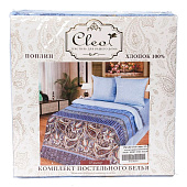  Комплект постельного белья 2 спальный Cleo поплин 20/012-PCE 