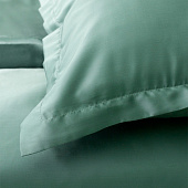  Наволочка SL Home Tencel 50х70+3 см , цв. оливковый 10285284 
