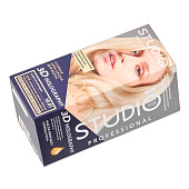  Крем-краска для волос Студио 3D Голограф 10.01 Ледяной блондин 