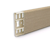  Наличник плоский с кабель-каналом 70х12х2200мм (20) Дуб северный 213 /Деконика 