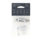 Накладка фиксатор Code Deco Slim WC-3016-WM, матовый белый