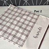  Кухонное полотенце (рогожка) классика, 45х60 