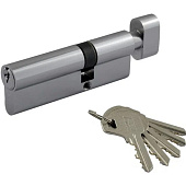 Цилиндр ключ/вертушка МЦ-70 (40-30в) ЛУВ-70 (хром) Нора-М Цилиндр ключ/вертушка МЦ-70 (40-30в) ЛУВ-70 (хром) Нора-М