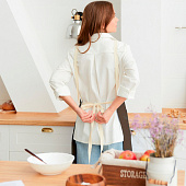  Фартук Этель Minimalist design 60х70 см,лён 45%, хлопок 55% 395 г/м2 10337576 