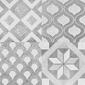  Декор 20х60 Грейс арт.07-00-5-17-00-06-2331 серый пэчворк /Belleza 