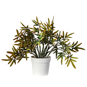 Искусственный цветок в горшке Людвигия бревипес 8,5х21 см, микс 9789796 Искусственный цветок в горшке Людвигия бревипес 8,5х21 см, микс 9789796