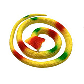 Змея резиновая 70 см / пакет zm-70см Змея резиновая 70 см / пакет zm-70см