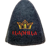  Шапка Банные секреты Царица, серая, 3581 